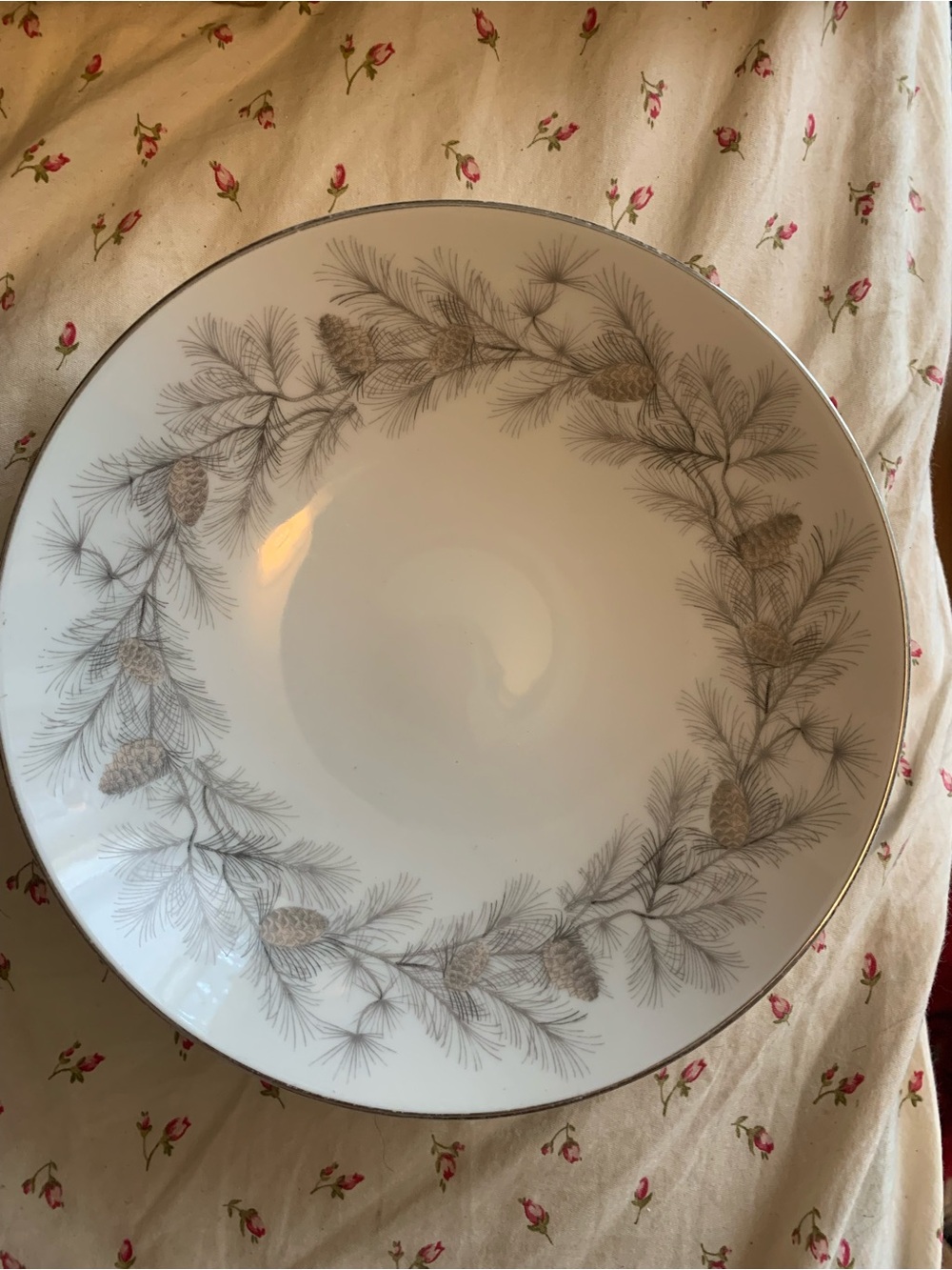 Sango Sierra Pines Soup Bowl 7 in